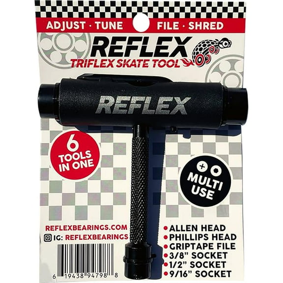 Reflex Tri-Flex Skate Tool Black