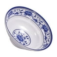 thumbnail image 4 of 1Pc Imitation Ceramic Large Bowl Beef Noodles Holder Chinese Style Tableware, 4 of 8
