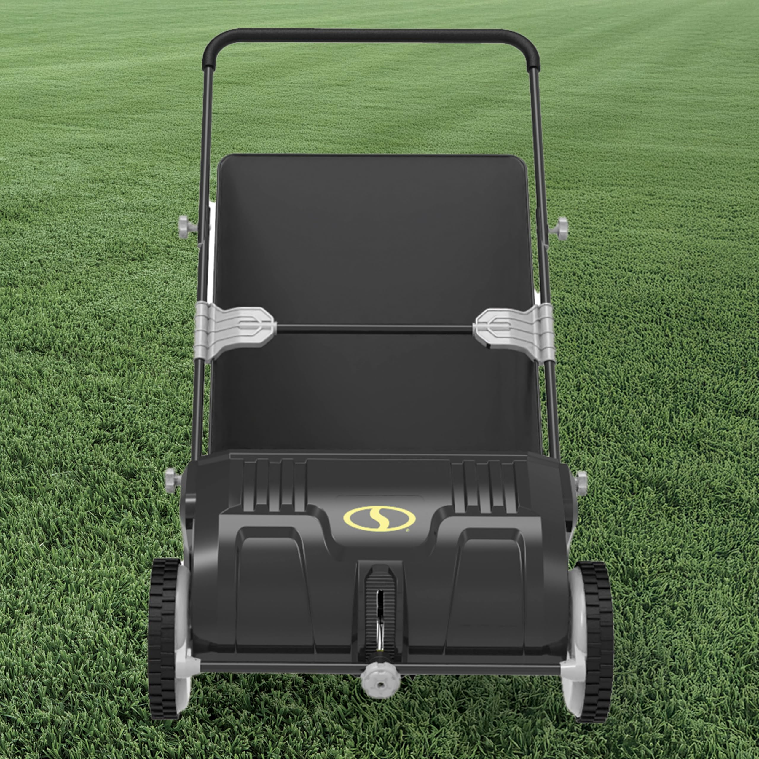 Restored Sun Joe SDJ601LS | 21-in Manual Leaf Sweeper | 22-Gal Collection Bag (Refurbished)