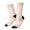 2 Black-2, variant on Simple Fruit Print Adult Socks for Men & Women,Calf Socks, Ankle Socks,Boots Socks,Breathable Casual Sock,Unisex Crew Socks