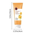 thumbnail image 2 of Cúrcuma Vitamina C Limpiador Facial | Limpiador facial hidratante profundo para todo tipo de pieles | Fórmula natural de cúrcuma, vitamina C y aceite de coco | Limpiador diario suave | 1 pieza |, 2 of 5