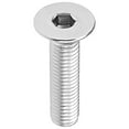 thumbnail image 5 of Uxcell M8x35mm Flat Head Machine Screws Inner Hex Screw 304 Stainless Steel Fasteners Bolts 10 Pack, 5 of 5
