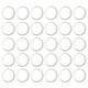 thumbnail image 3 of 30 piezas de adornos de plástico transparente rellenables, bolas de adorno rellenables transparentes, bolas colgantes transparentes, bola flotante para acuario, 3 of 8