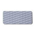 thumbnail image 1 of Antique Oriental Computer Mouse Pad, Modern Interpreted Floral Damask Rhythmic Pattern, Rectangle Non-Slip Rubber Mousepad X-Large, 35" x 15" Gaming Size, Purpleblue Ceil Blue, by Ambesonne, 1 of 2