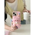 thumbnail image 7 of Case for iPhone 15 Pro Max,Kawaii Phone Cases 3D Silicone Cartoon Retro Phone Mirror Fun Cute Case Soft Rubber Shockproof Protective Case Women Girls for iPhone 15 Pro Max, 7 of 7