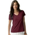 thumbnail image 1 of Hanes T-Shirt Col en V Nano-T 100 % Coton Filé à l'Anneau pour Femmes, 1 of 1