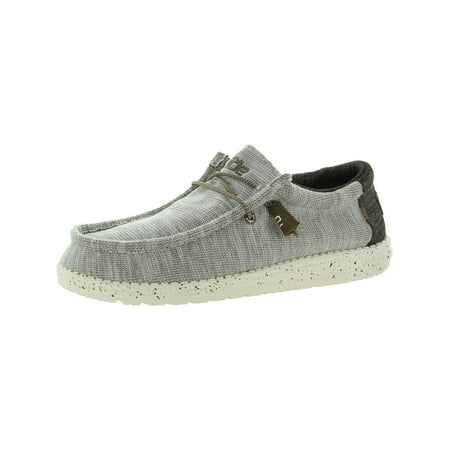 

Hey Dude Mens Wally Canvas Slip On Boat Shoes