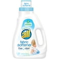thumbnail image 2 of all for Sensitive Skin Free & Clear, 60 Loads Liquid Fabric Softener 48 fl oz, 2 of 6