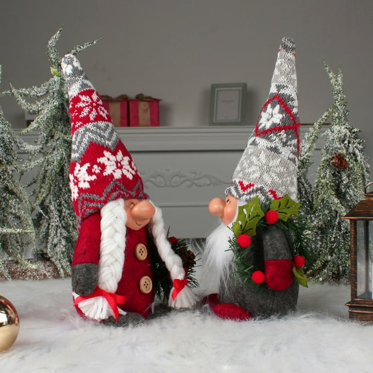  FREEBLOSS 3 Set DIY Santa Claus Kit DIY Yarn Santa Claus for  Christmas Tree Decor Pom Pom Gnomes Christmas Tree Hanging Gnomes Santa Elf  Home Decorations Holiday Decor : Everything Else