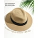 thumbnail image 3 of Sombrero de playa de paja FURTALK para mujer y hombre, 3 of 8