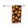 thumbnail image 3 of KLL Cartoon Pizza Ultra Absorbent & Soft Hand Towels for Bath, Hand, Face, Gym and Spa-27.5x16in, 3 of 7