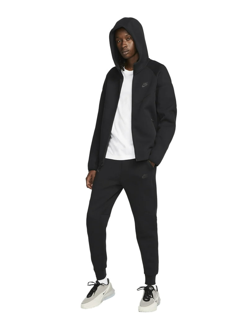ウォーキング・ランニングウェア Nike tech fleece black S size Nike Men's Tech Fleece Full-Zip Windrunner Hoodie (Black, L
