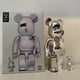thumbnail image 4 of Figura de regalo coleccionable de Bearbrick 400%+100% HajimeSorayama 2G, estilo robot de 28 pulgadas de altura, 4 of 9