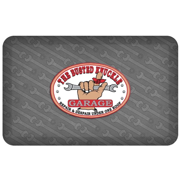 GelPro NewLife Busted Knuckle Garage Anti-Fatigue Mat-20x32
