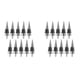 thumbnail image 1 of Juego de 20 tapones de metal para botellas de vino con rosca, tapones en blanco para botellas, regalos para bodas, 1 of 6