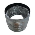 thumbnail image 3 of STRANDCHIC 1Pcs Aluminum Dryer Vent Pipe for HVAC Systems Silver Cylindrical Heating Ventilation, 3 of 8