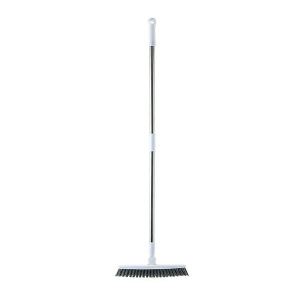 Cepillo para suelos con cerdas largas y rígidas para limpiar rincones difíciles, azulejos y grietas. Herramienta de limpieza para el hogar y el baño, ideal para suelos, duchas y juntas. Cepillo de