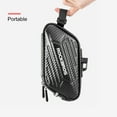 thumbnail image 4 of ROCKBROS EVA Hard Shell Bicycle Saddle Bag with Reflective Strip, 1.5L Capacity, Secure Mounting Bracket for Road & Mountain Bikes, 4 of 6