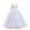White, variant on lnmuld Girls' European Style Sleeveless Satin Mesh Tutu Dress formal Birthday Party Color:Red,Size:4-5 Years