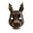 B003- Gold, variant on Dress Up Party Accessory, Halloween Bunny Animal Mask, Masquerade Mask for Halloween Party, Scary Face Mask Prop, 12X7 Inch Antique Gold Finish Lightweight Full Face Mask,