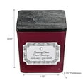 thumbnail image 2 of Christmas 7Oz Square Candle Cranberry Cassis, 2 of 4