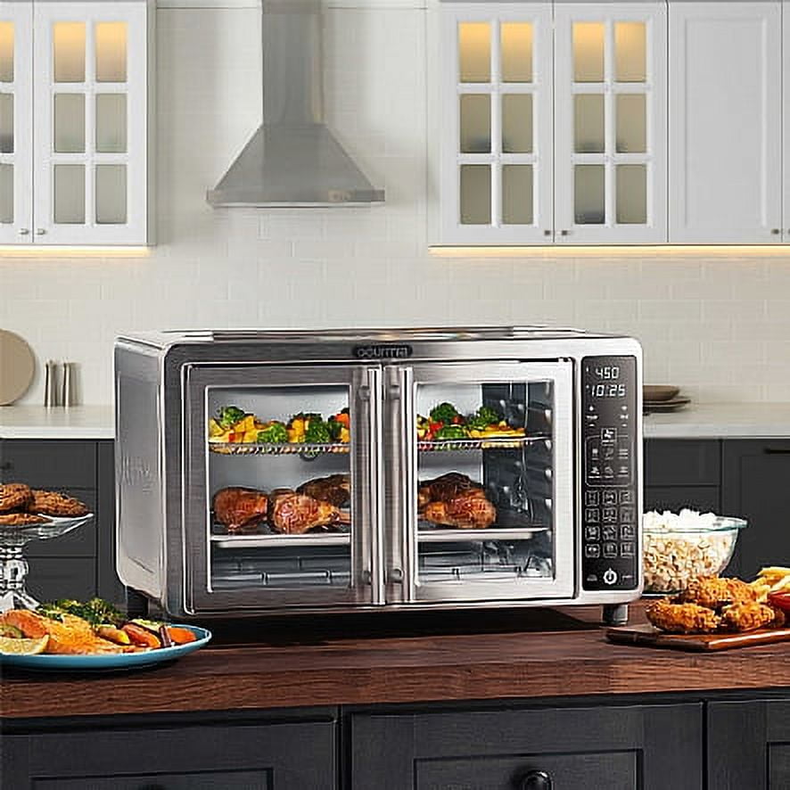 Gourmia's 12-in-1 Air Fryer Toaster Oven combo is now 25% off at $60 shipped