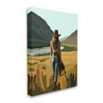 thumbnail image 4 of Stupell Industries Strolling Cowgirl in Desert Landscape Painting Gallery Wrapped Canvas Art Print Wall Art, 24 x 30, 4 of 8