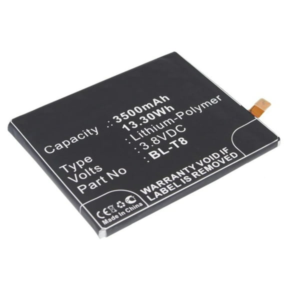 Batteries N Accessories BNA-WB-P3852 Cell Phone Battery - Li-Pol, 3.8, 3500mAh, Ultra High Capacity Battery - Replacement for LG BL-T8, EAC62118701 Battery
