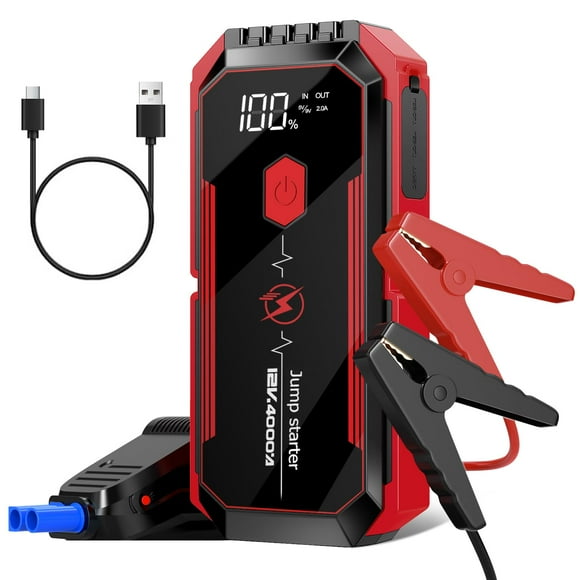 Batería de coche Jump Starter PowQ B03 4000A para gasolina y diésel