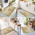 thumbnail image 5 of Farm Highland Cattle Area Rugs 2x3ft Farmhouse Sunflower Cow Fence Linen Texture Floor Rug&nbsp;Non Slip Low Pile Ultra Soft Throw Carpet for Entryway Indoor Entrance Kitchen Bathroom, 5 of 9