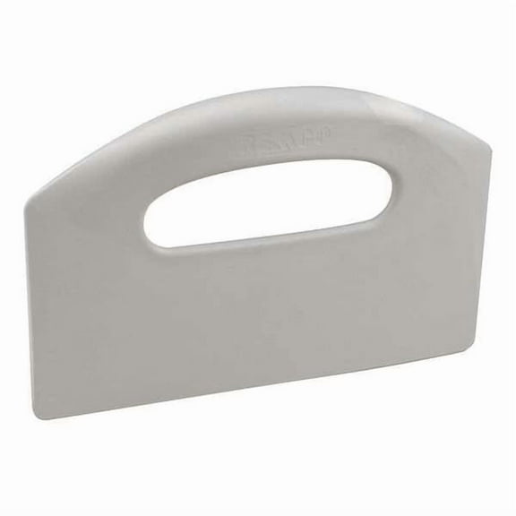 Remco Bench Scraper,Metal Detect,Gray,8-1/2x5 6960MD5