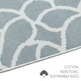thumbnail image 4 of 2 x 3 Foot Heavy Duty Low Pile Area Rug - Ultra-Thin Non Slip Area Rug - Washable Cotton Indoor Rug for Front Door Foyer Rug for Entryway, 4 of 7