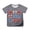 Grey, variant on Graphic Tees for Girls: Short Sleeve Crewneck Tops 5-14 Years Comfortable & Casual for Everyday Wear & Summer Parties