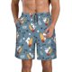 thumbnail image 1 of Balery Surf Shark Traje de Baño Estilo Hawaiano para Hombre, Shorts de Secado Rápido con Bolsillos-X-Large, 1 of 6