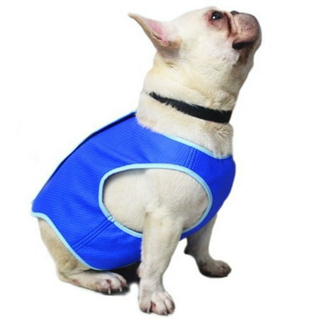 Summer Pet Cooling Jacket Coat Heatstroke Prevention Vest Clothing for Dog Puppy Pet (Best Cooling Jacket For Dogs)