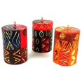 thumbnail image 1 of Nobunto Set of Three Boxed Hand-Painted Candles - Bongazi Design, 1 of 1