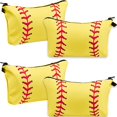 thumbnail image 1 of 4 Piezas Bolsas de Maquillaje Deportivo Bolsas de Cosméticos Deportivos Bolsa Deportiva Bolsa de Viaje con Cremallera Estuche de Almacenamiento Bolsa de Aseo de Viaje Portátil para, 1 of 5