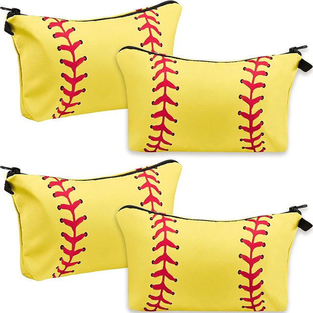 4 Piezas Bolsas de Maquillaje Deportivo Bolsas de Cosméticos Deportivos Bolsa Deportiva Bolsa de Viaje con Cremallera Estuche de Almacenamiento Bolsa de Aseo de Viaje Portátil para