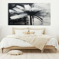 thumbnail image 2 of Large black and white painting black and white wall art black and white minimalist painting black abstract art office decor,(122*244cm)48*96 Inches,Unstretched,Frameless, 2 of 4