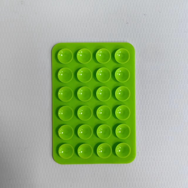Funda de cuero con ventosa de silicona cuadrada de 24 granos, ventosa de arco, ventosa de silicona para teléfono móvil