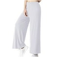 thumbnail image 6 of Wlynlyn Wide Leg Yoga Pants for Women Elastic High Waisted Sweatpants Plus Size Flowy Lounge Pants Size XL, 6 of 7