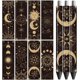 thumbnail image 1 of Calcomanías adhesivas de transferencia UV DTF con diseño de luna y estrella, impresión HD, impermeables, 48 ​​unidades, 1 of 9