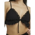 thumbnail image 3 of Mills by Millie Bobby Brown Women's Seersucker Flutter Bralette, Sizes XS-XXXL, 3 of 4