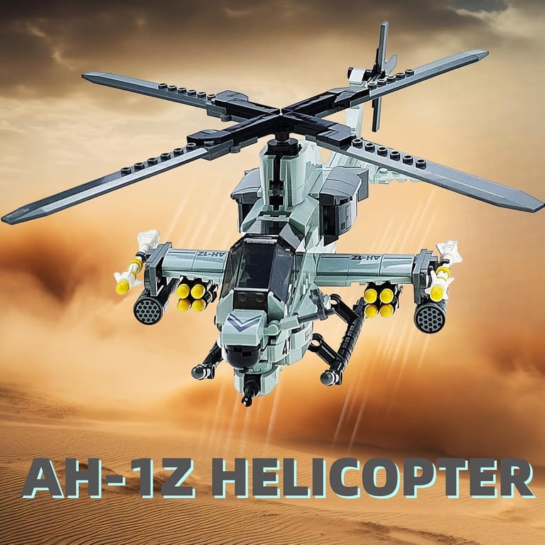GZBrick US AH-1Z Armed Helicopter Building Sets Compatible with