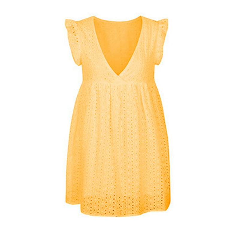 Bigersell Birthday Dresses for Women Fashion Knot Strap Shirred Back Print Boho Sleeveless Slip Dress Plus Sweater Dress Style 19395, Female Extra long Dresses Yellow M - Walmart.com Bigersell Birthday Dresses for Women Fashion Knot Strap Shirred Back Print Boho Sleeveless Slip Dress Plus Sweater Dress Style 19395, Female Extra long Dresses Yellow M - Walmart.com