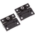 thumbnail image 2 of EcoNesxp 2pcs Adjustable Position Control Torque Hinge 20 Series Hinge Black Door Hinge Series Hinge Black Door Hinge 43mmx36mm pcs Adjustable Position Control Torque Hinge Hole for, 2 of 5