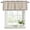 Beige, variant on Boho Geometric Curtain Valances for Windows, Kitchen Valance Window Treatments Panel 2 Pack, Retro Rustic Chic Ethnic Abstract Patterned Rod Pocket Short Curtains for Bathroom Bedroom 42 x 12 Inch