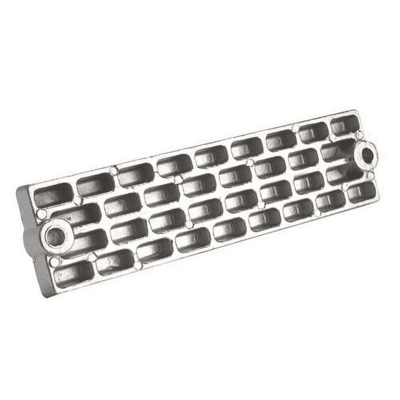Zinc Plate for Mercury Waffle Bar Zinc Anode Replaces 43396
