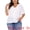 White, variant on Women's Plus Button Down Sheer Knitted Sweater 2X Burgundy