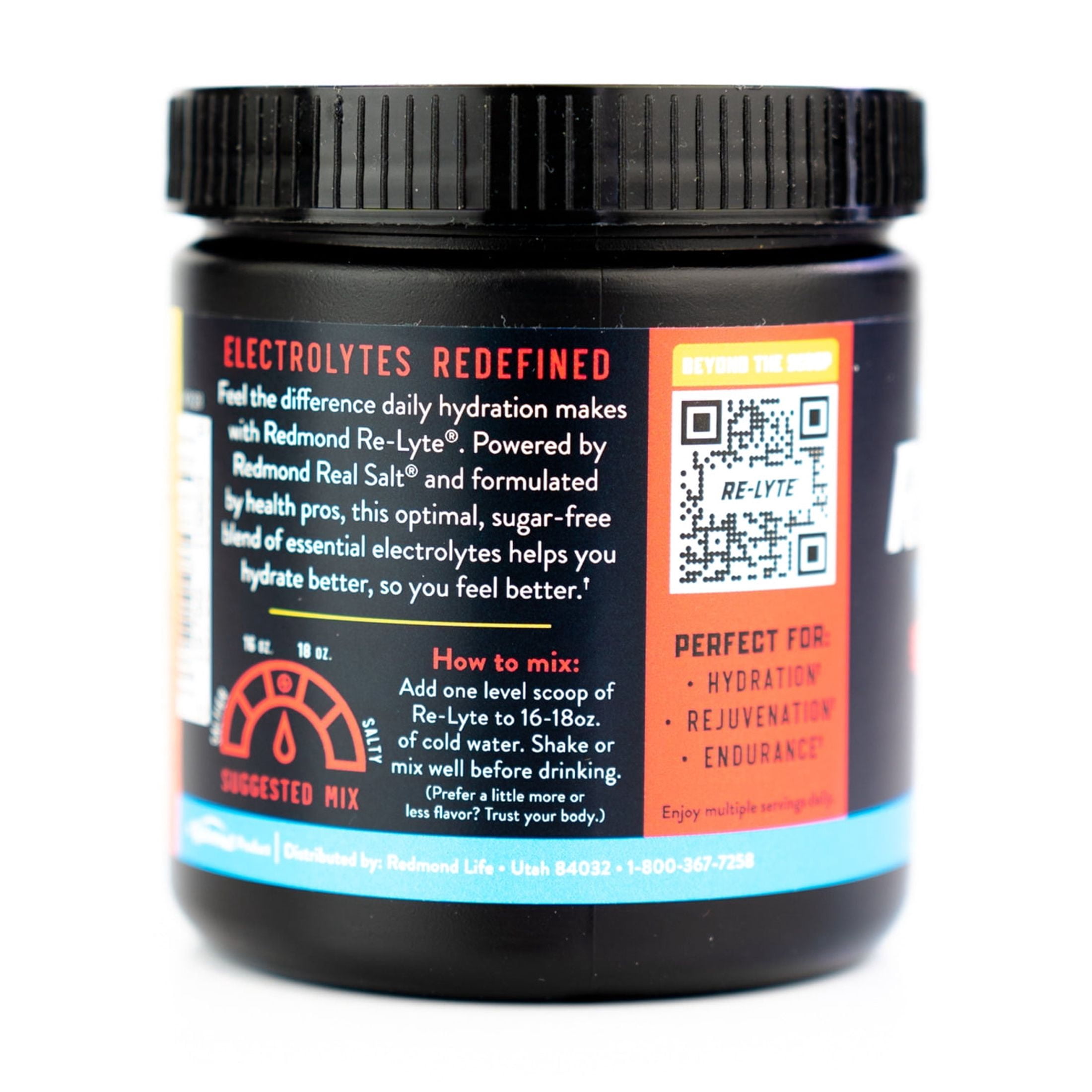 Redmond Re-Lyte Electrolyte Drink Mix, Strawberry Lemonade-6.88 oz